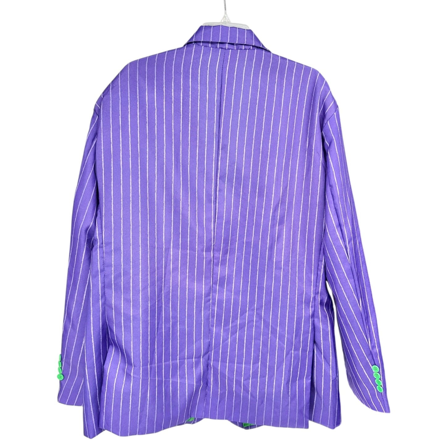 Spirit Halloween Costume The Joker Mens XL Purple Green Suit Tie Suspenders