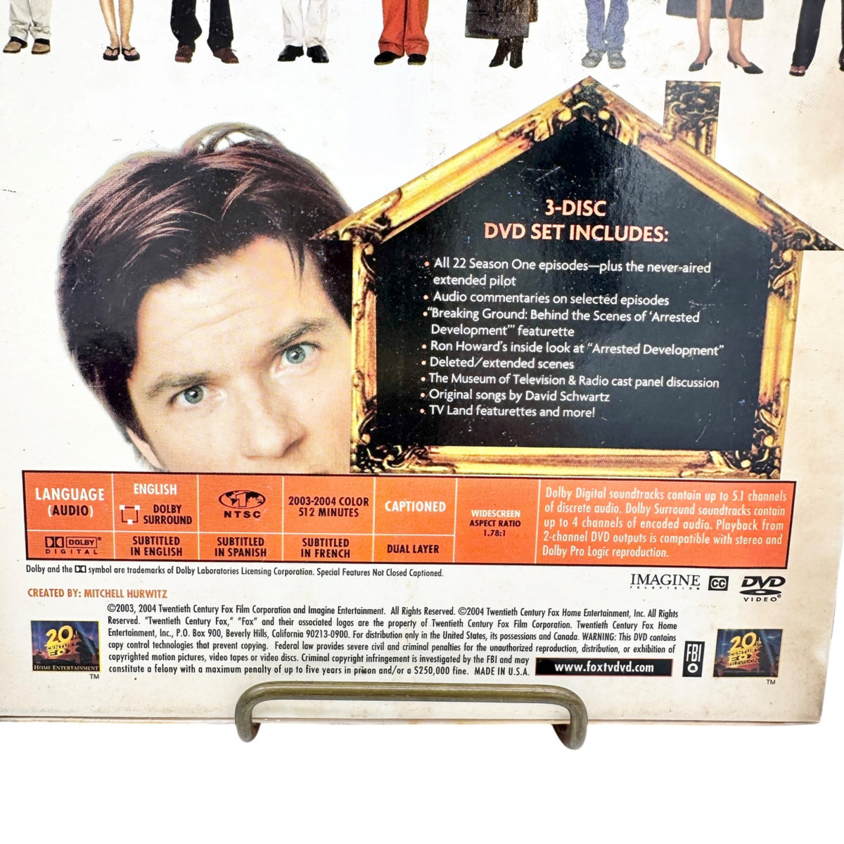 Arrested Development Seasons 1 and 3 DVD Box Sets Comedy TV Series Jason Bateman