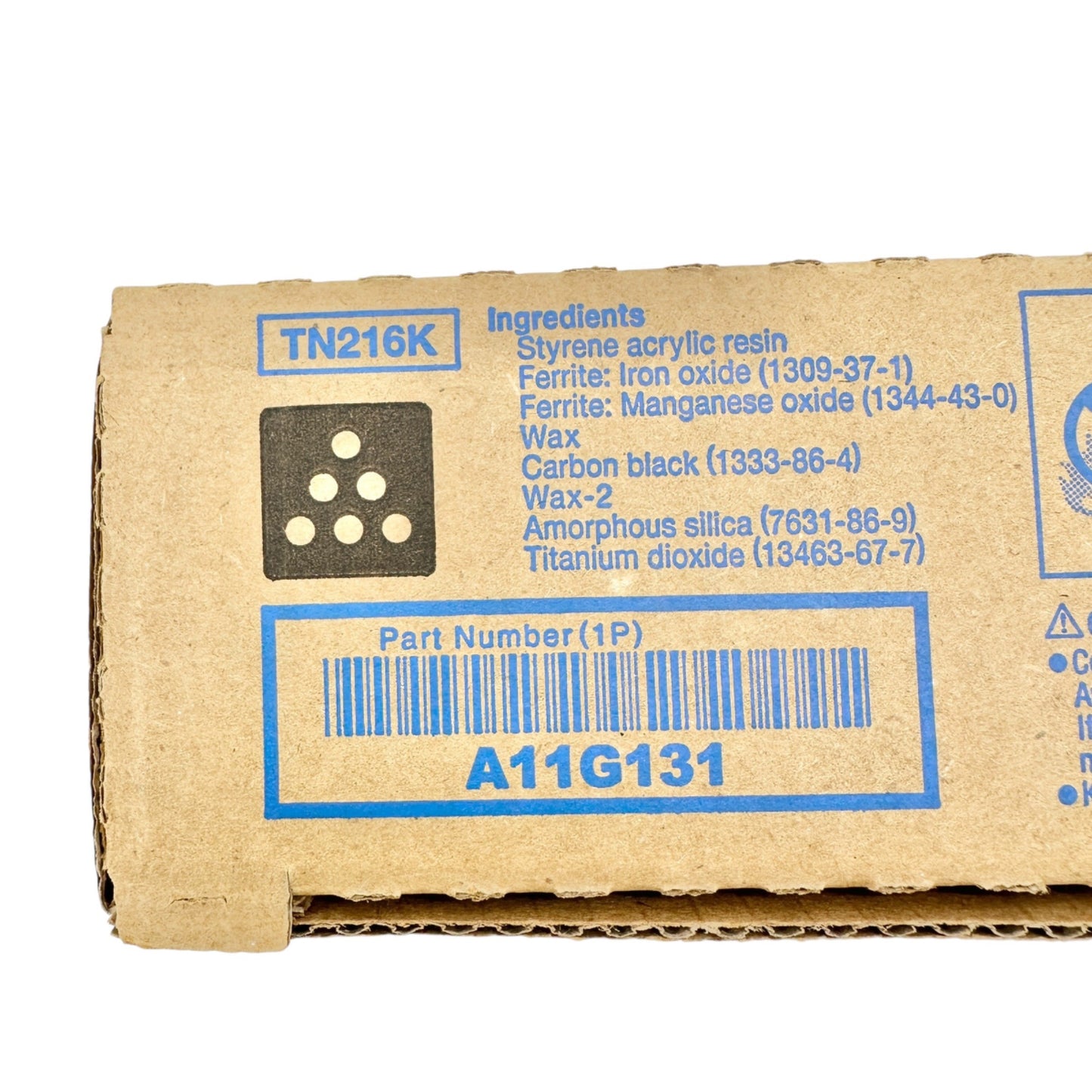 Konica Minolta Toner Lot 2 Black TN216K and 1 Magenta TN216M Sealed Boxed NEW