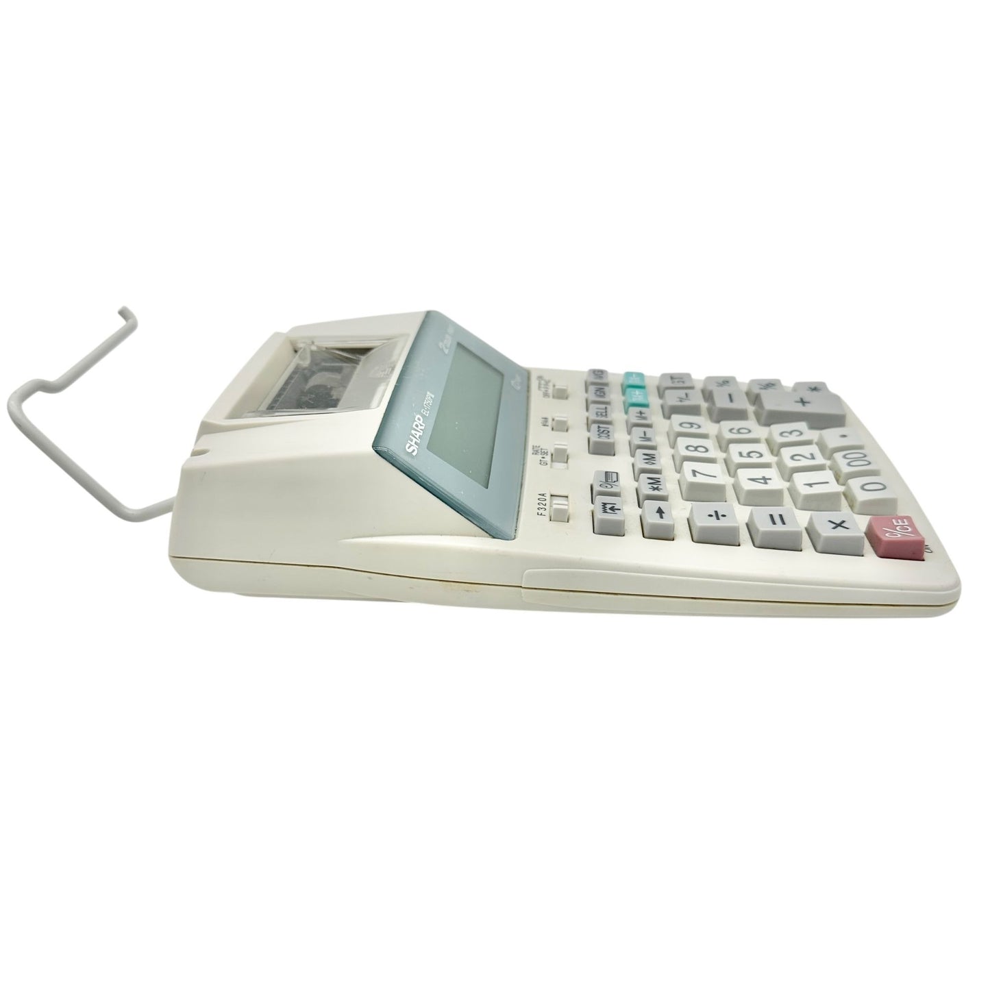 Sharp EL-1750PIII 12-Digit 2-Color Printing Calculator AC Adapter Dual Power