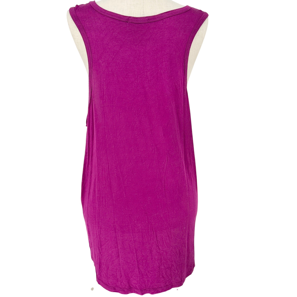 Womens 3X Purple Tank Nightshirt Modal Blend Sleeveless 78 & Sunny Sleepwear