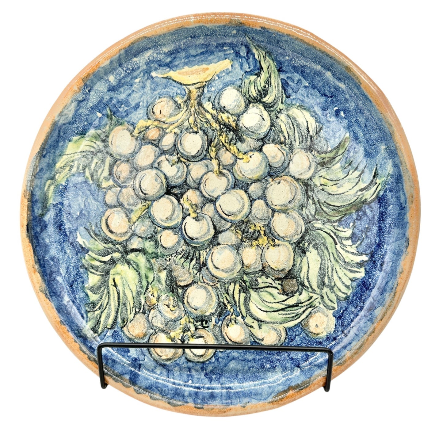 Majolica Ceramics Hanging 10.5” Plate by Capelo Studios Guanajuato Mexico