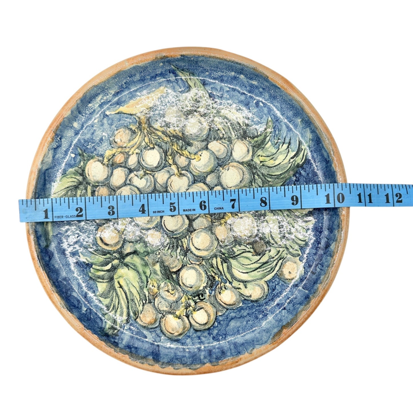 Majolica Ceramics Hanging 10.5” Plate by Capelo Studios Guanajuato Mexico