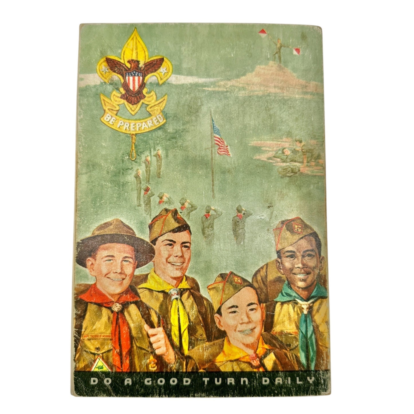Boy Scouts of America 1969 Handbook For Boys Vintage Paperback Scouting