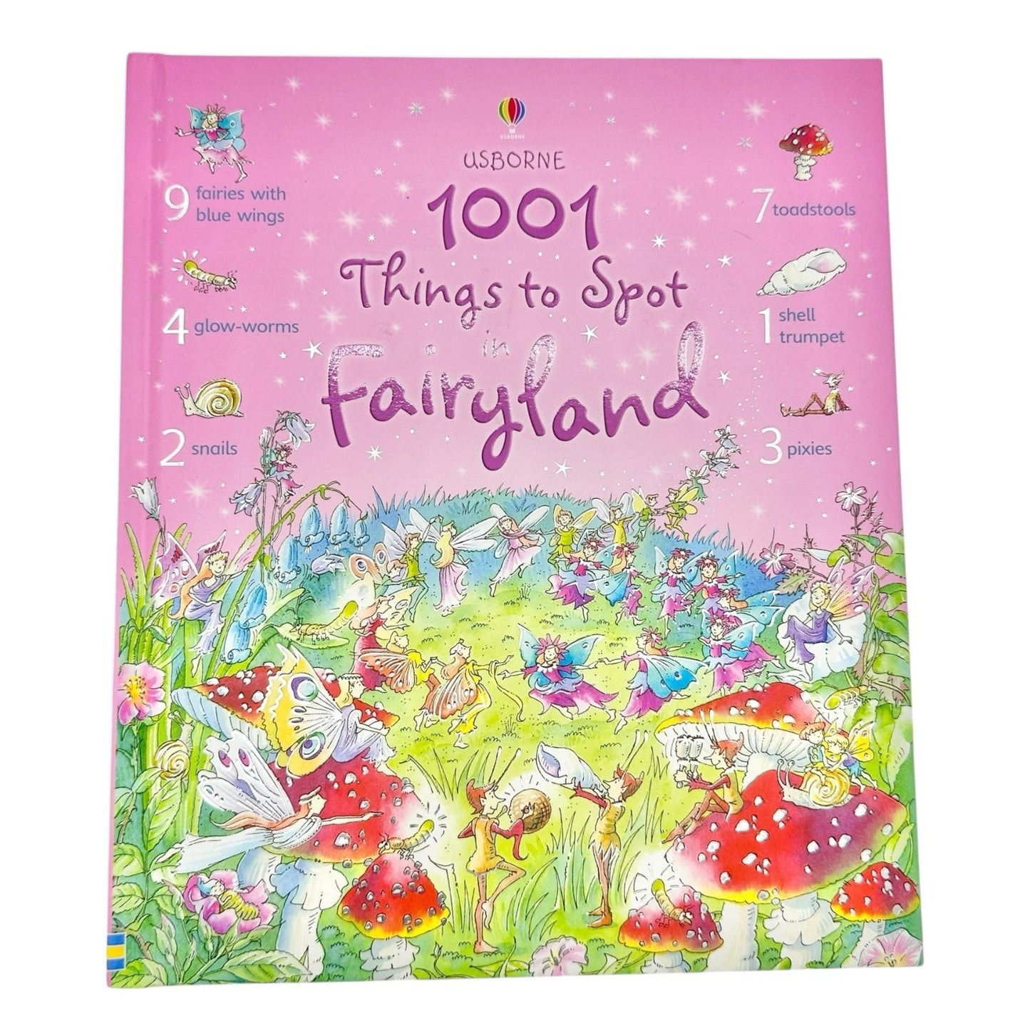 1001 Things to Spot in Fairyland by Gillian Doherty (2006, Hardcover) Usborne