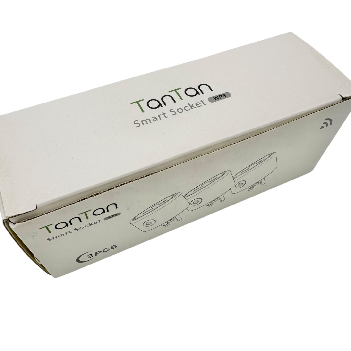TanTan Smart Socket 3PCS WiFi Plug With App Control WP3 Model 10A Max 100-240V