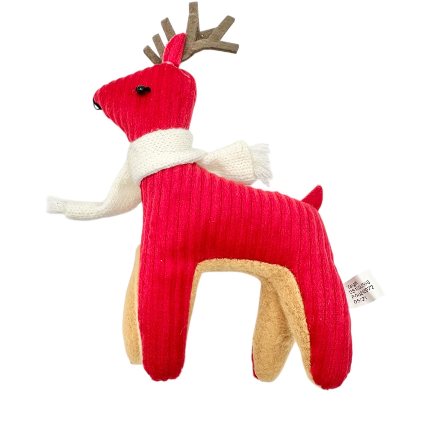 Christmas Gift Basket Set Reindeer Themed Socks Towel Plush Toy Woven Basket