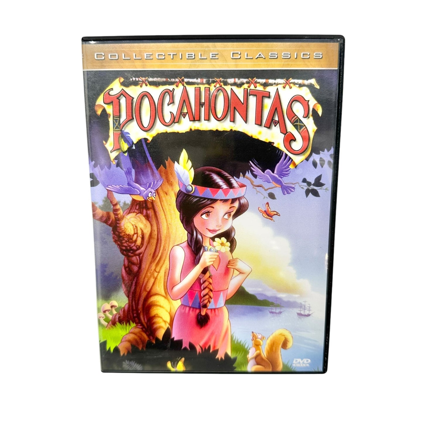 Set of 3 DVDs All Dogs Go To Heaven Scooby-Doo Pocahontas Kids Family Movies