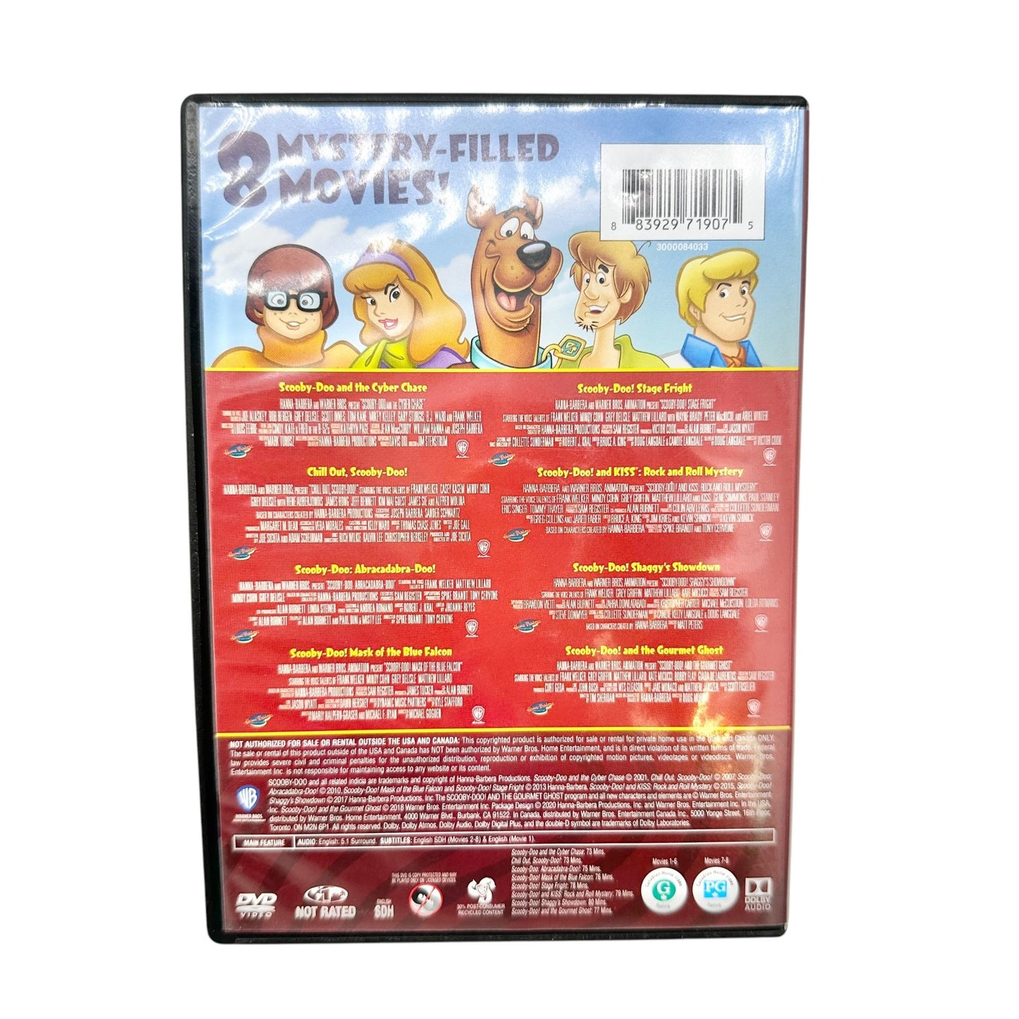 Set of 3 DVDs All Dogs Go To Heaven Scooby-Doo Pocahontas Kids Family Movies