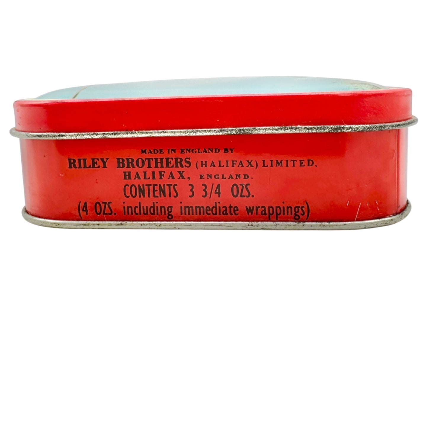 Vintage Rileys Toffee and Grand Floridian Notions Tins Beach Sailing Scenes Pair