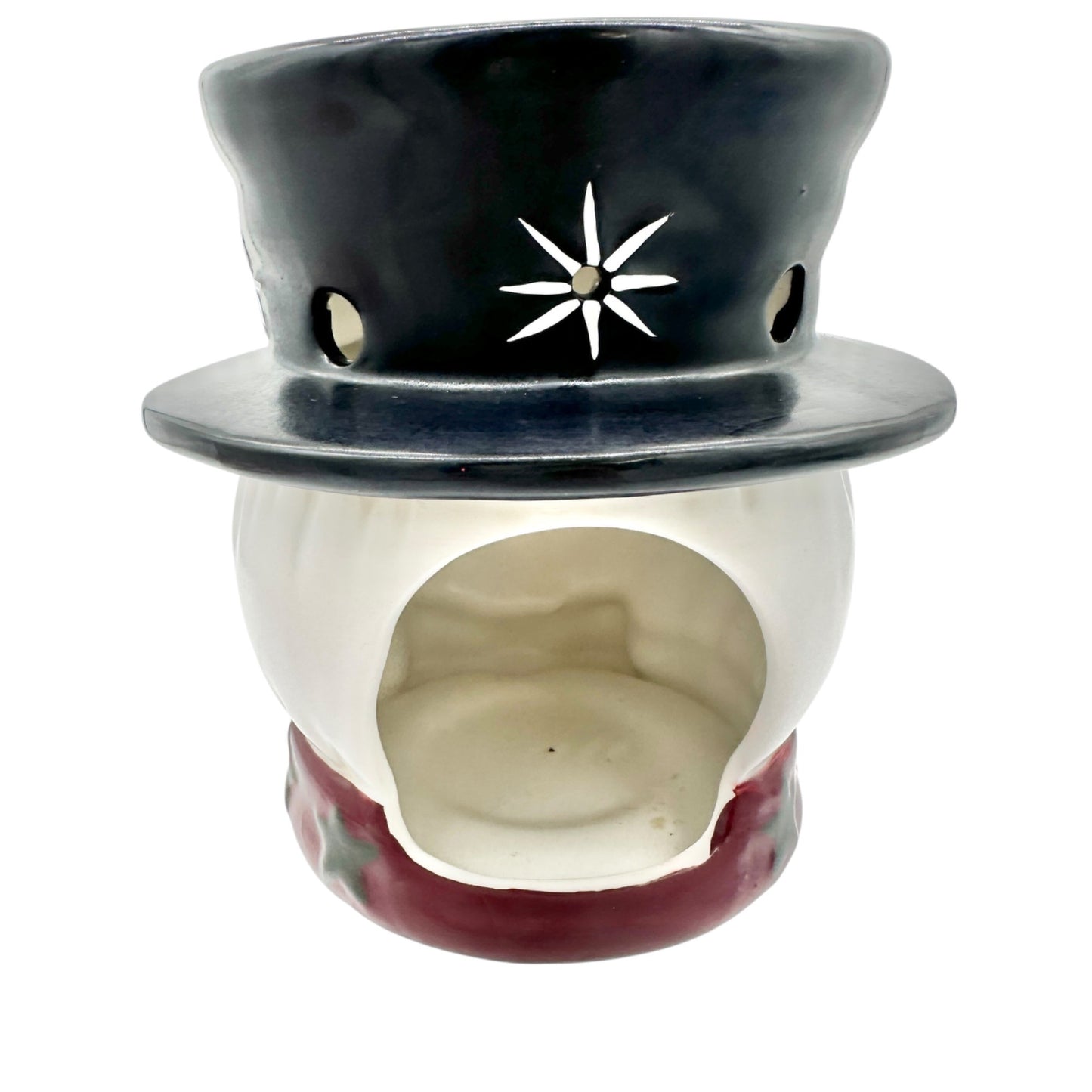 Yankee Candle Snowman Wax Warmer With ScentSationals Glistening Pine Wax Cubes