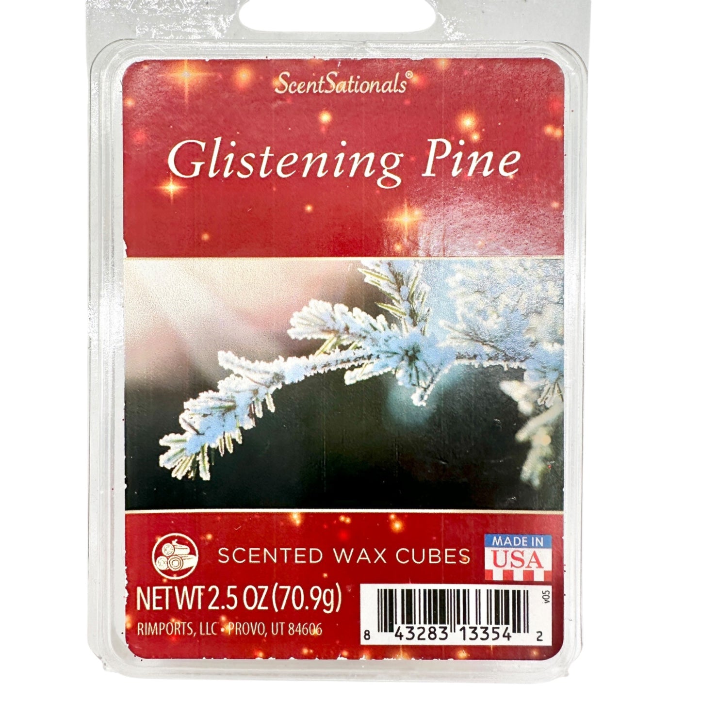 Yankee Candle Snowman Wax Warmer With ScentSationals Glistening Pine Wax Cubes