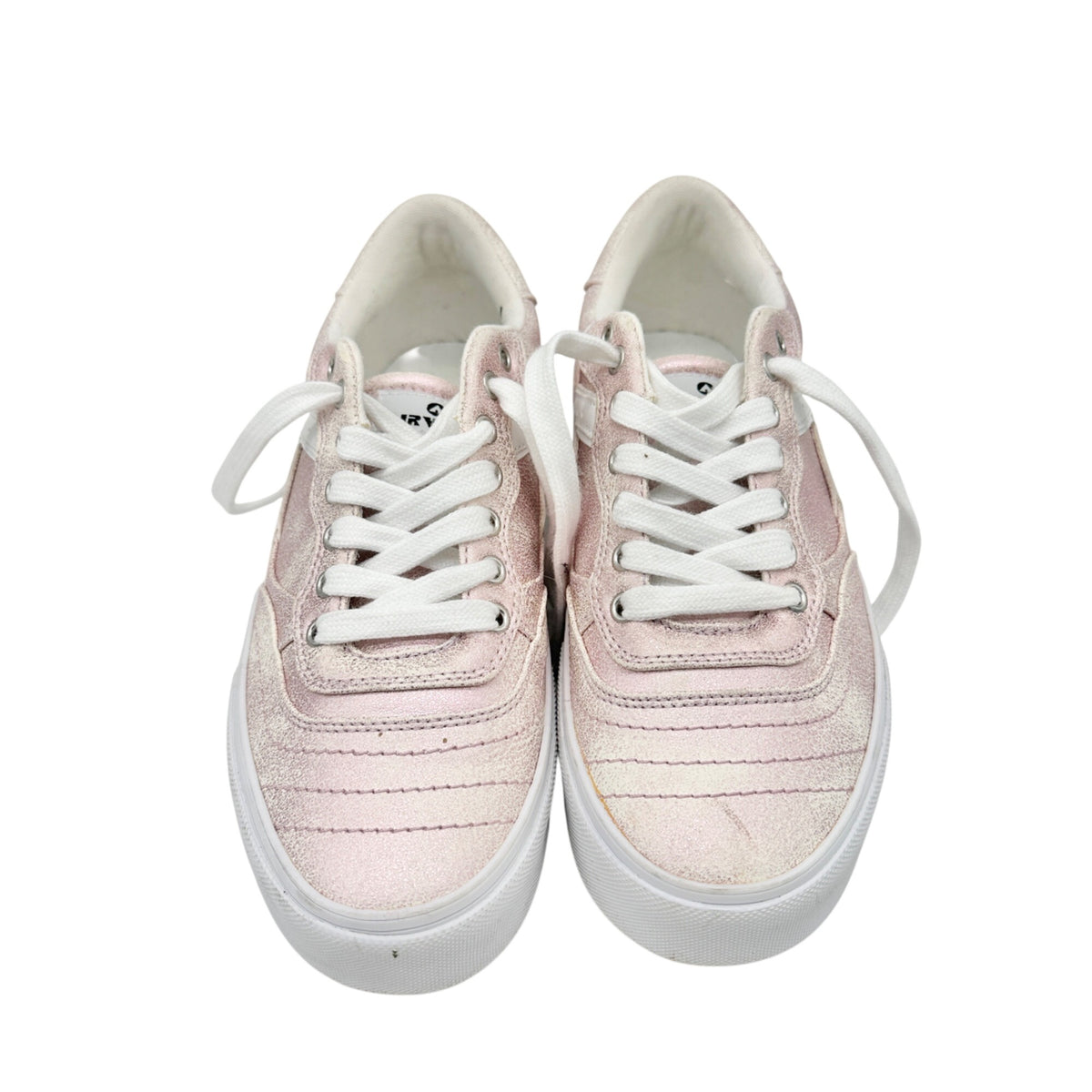 Airwalk Harley Sneakers Womens 6M Pink Metallic Lace Up Casual Shoes Durable