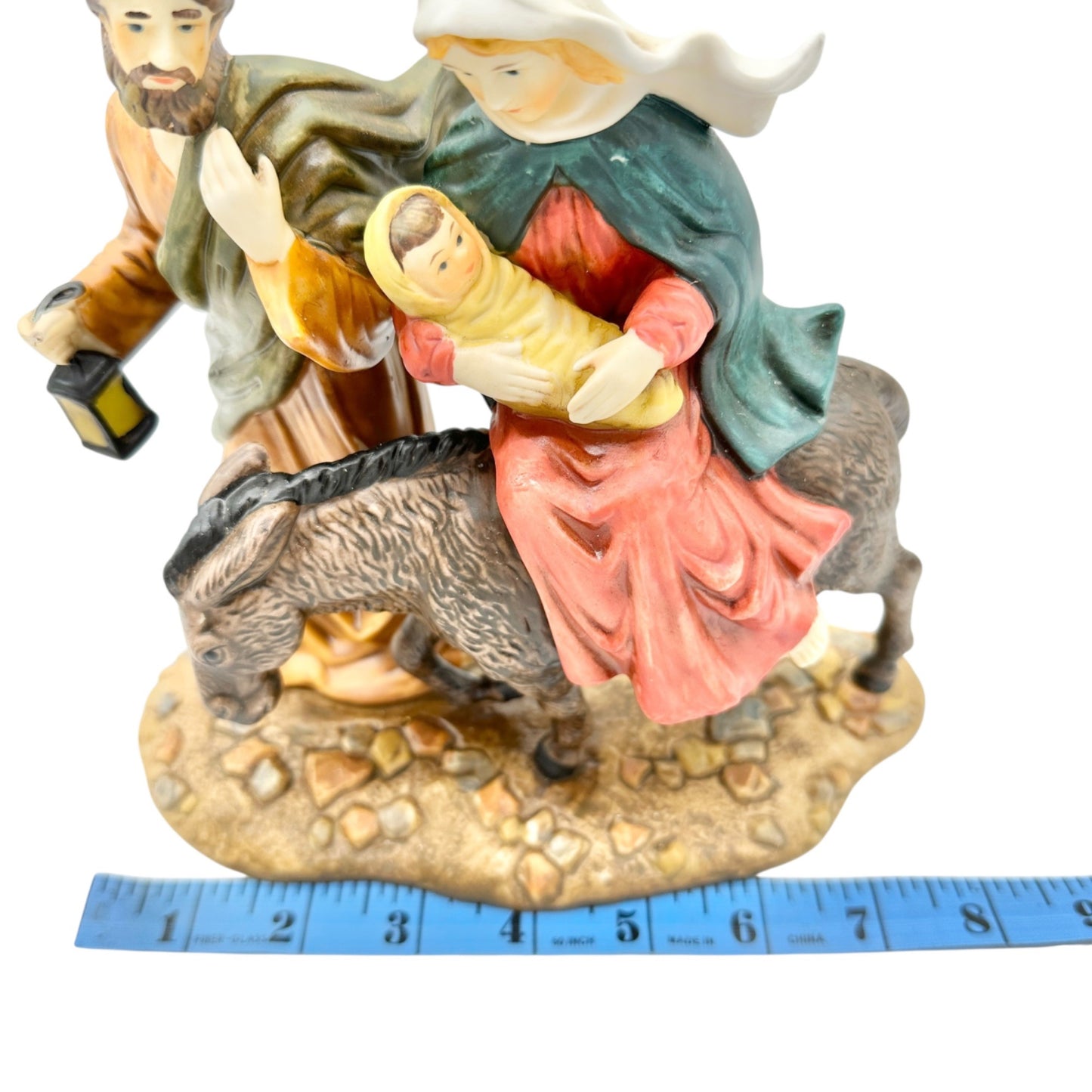 Christmas Holiday Living Nativity Journey Porcelain Figurine Hand-Painted Detail