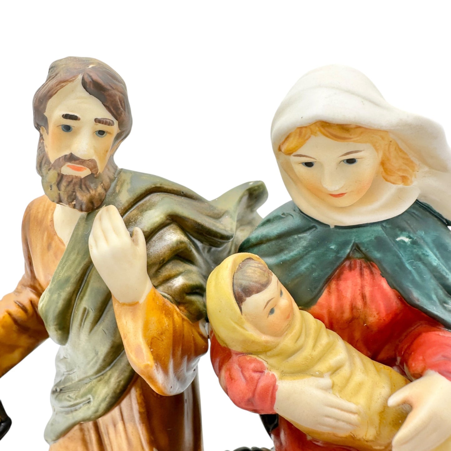 Christmas Holiday Living Nativity Journey Porcelain Figurine Hand-Painted Detail