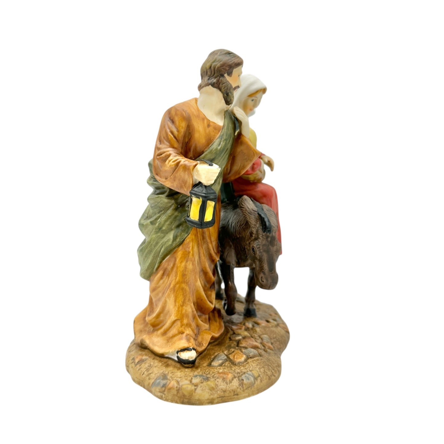 Christmas Holiday Living Nativity Journey Porcelain Figurine Hand-Painted Detail