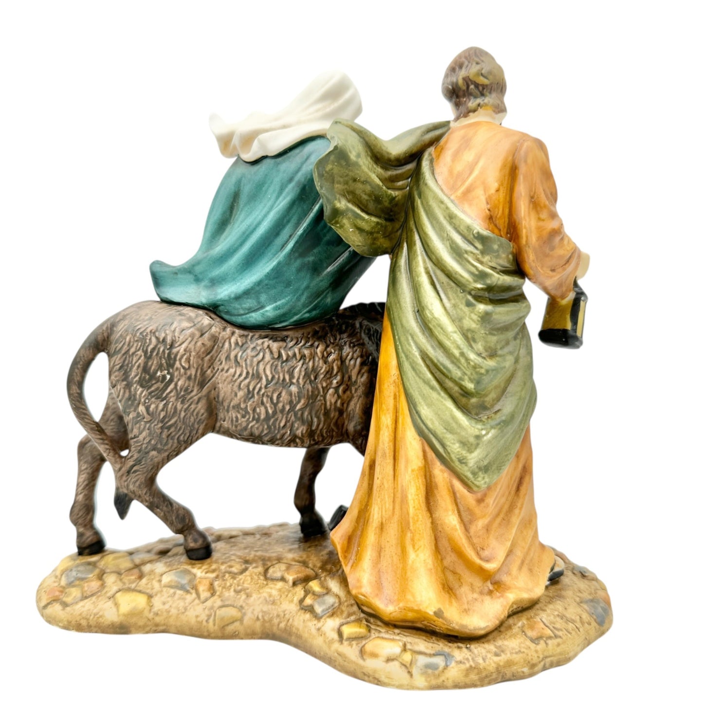 Christmas Holiday Living Nativity Journey Porcelain Figurine Hand-Painted Detail