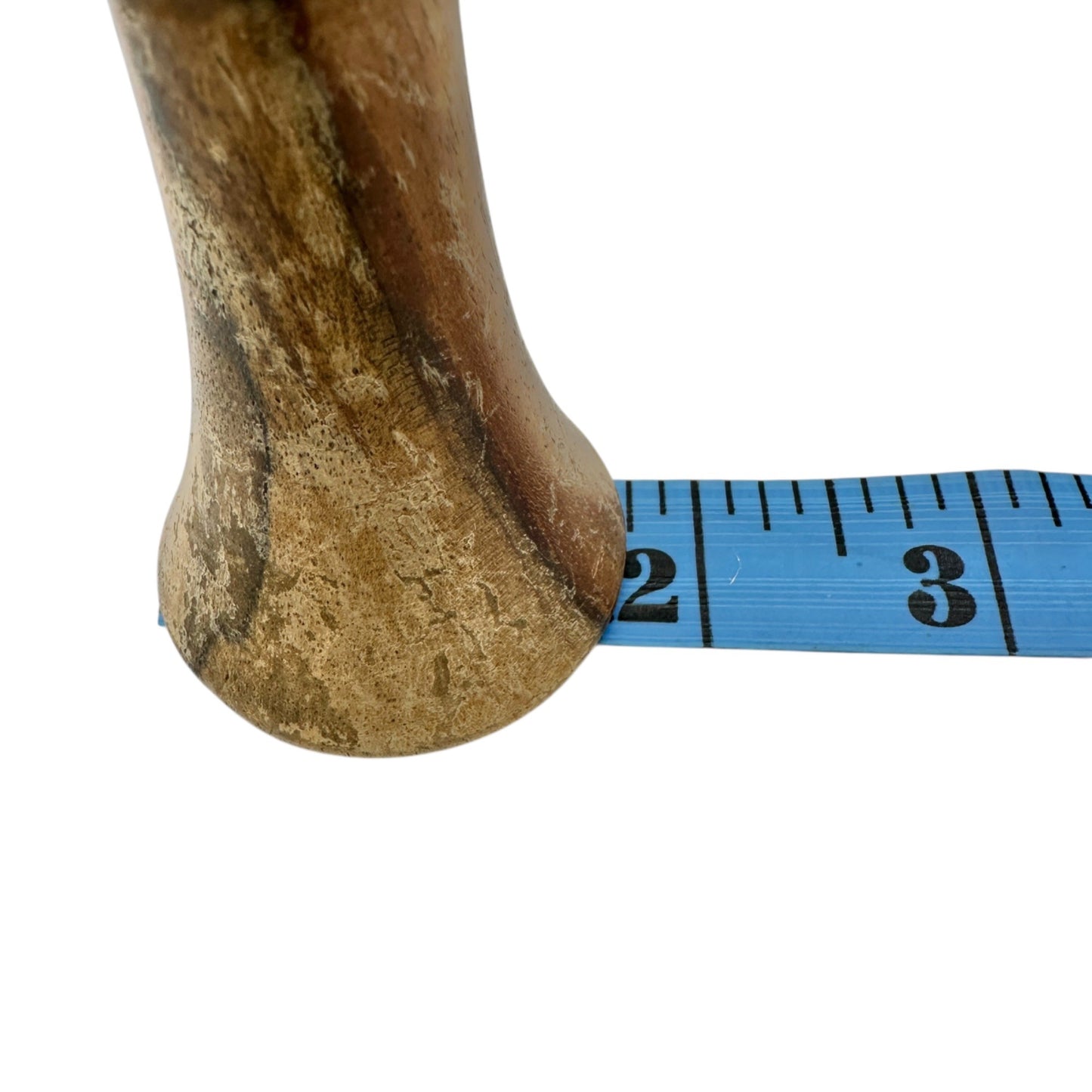 Vintage Creative Playthings Wooden Baby Rattle 5 inch Long Natural Wood Finish