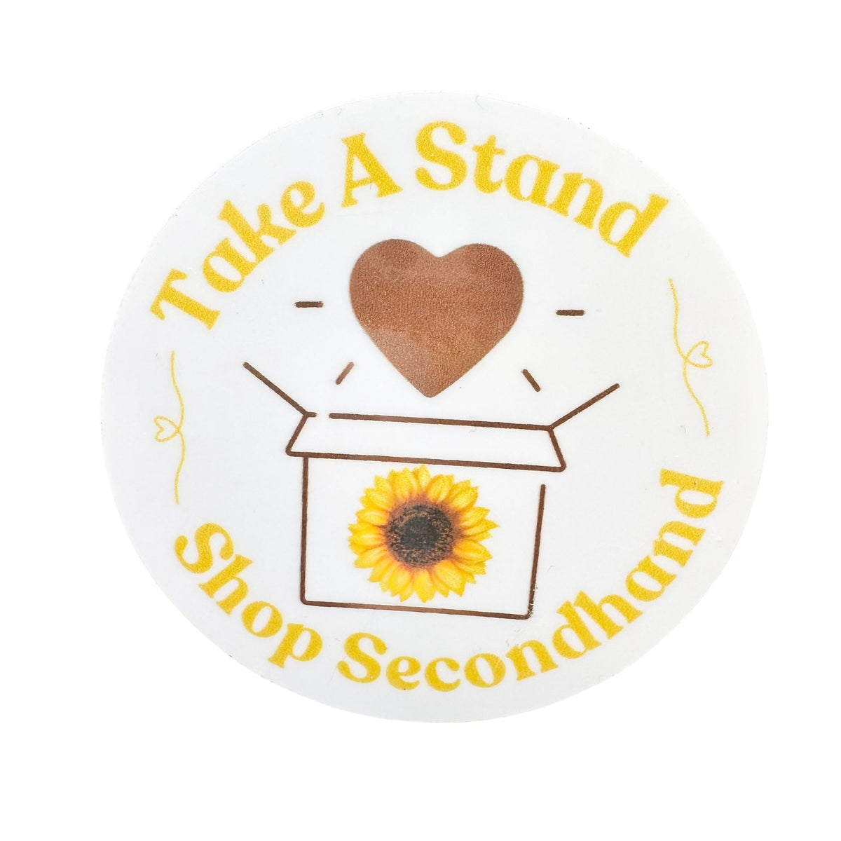 Thrifting Themed Vinyl Stickers Set Of 3 Durable Fun Designs 2.5 inches