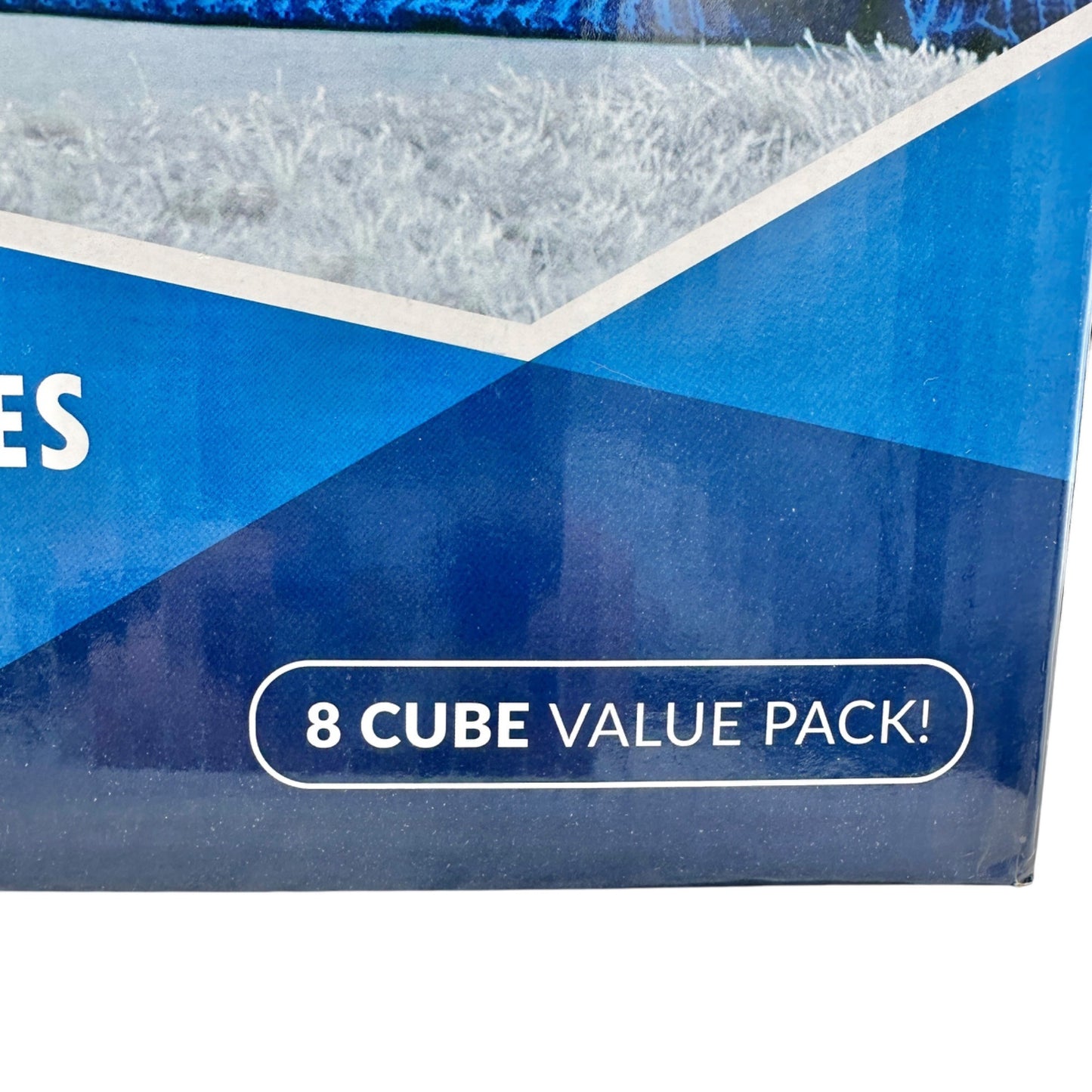 Royexe Fabric Storage Cubes 8-Pack With Dual Handles Light Grey New in Box