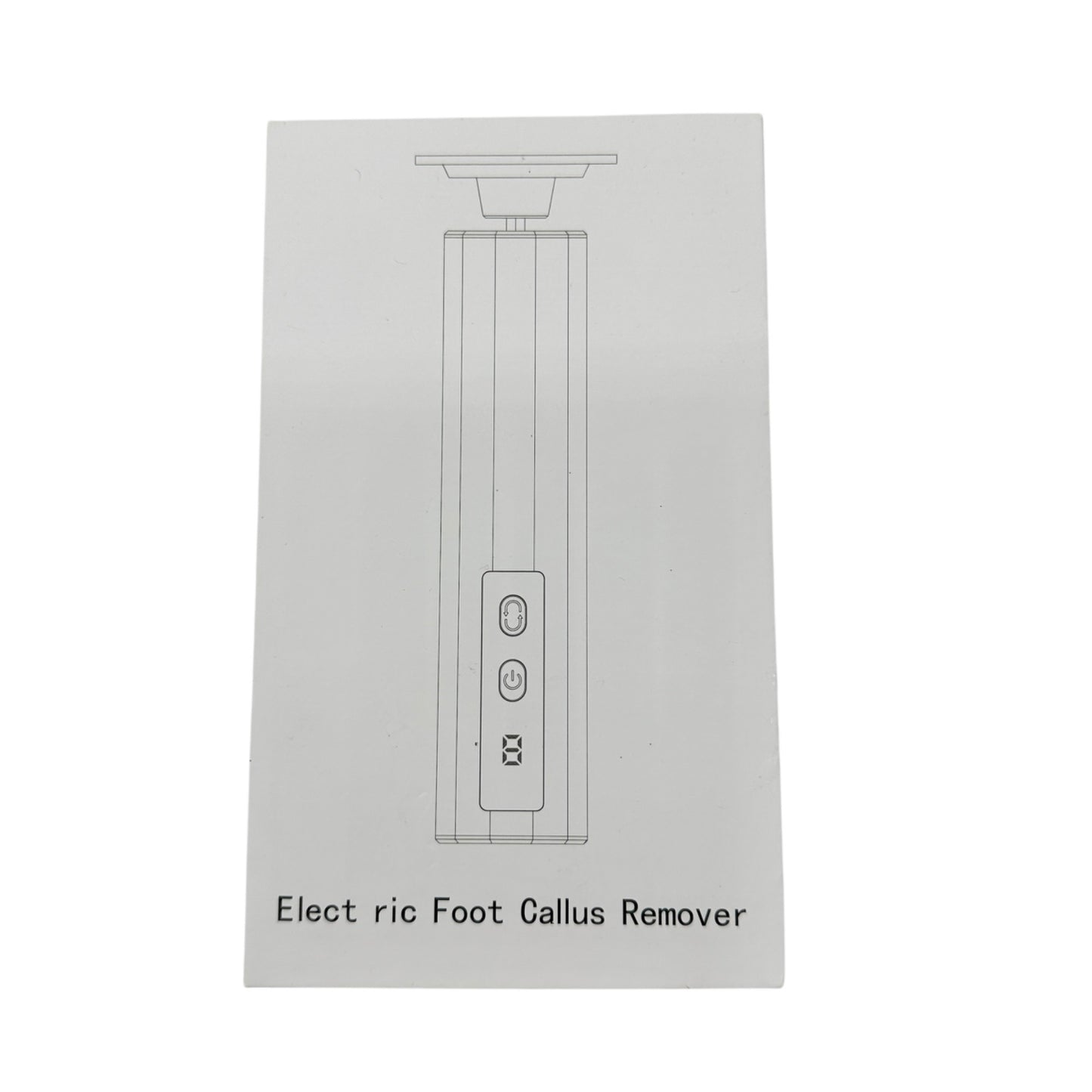 Electric Foot Callus Remover 9-Speed Adj Multi-Function Design Rechargeable