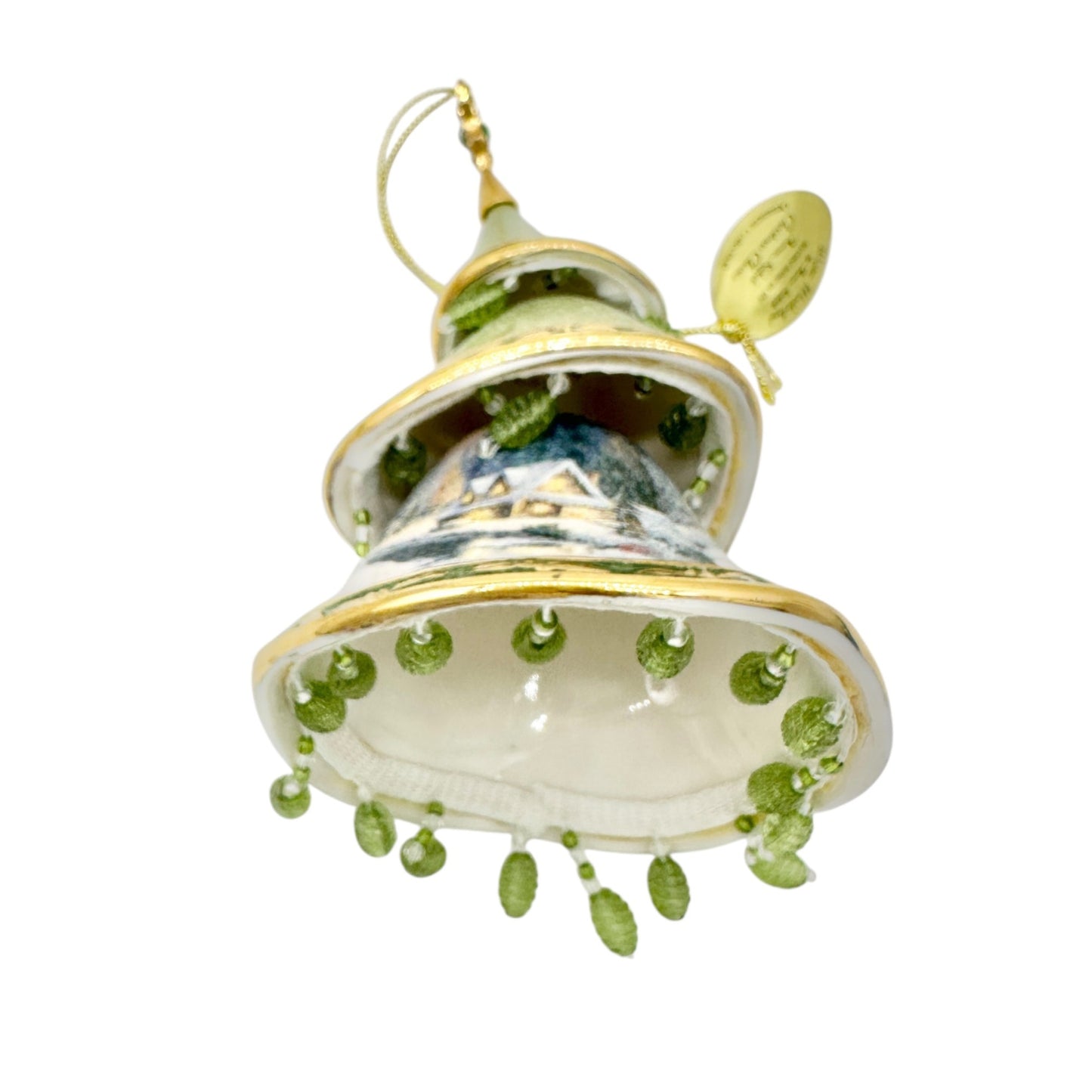 Thomas Kinkade 2005 Bradford Edition Heirloom Classic Winter Wonderland Ornament