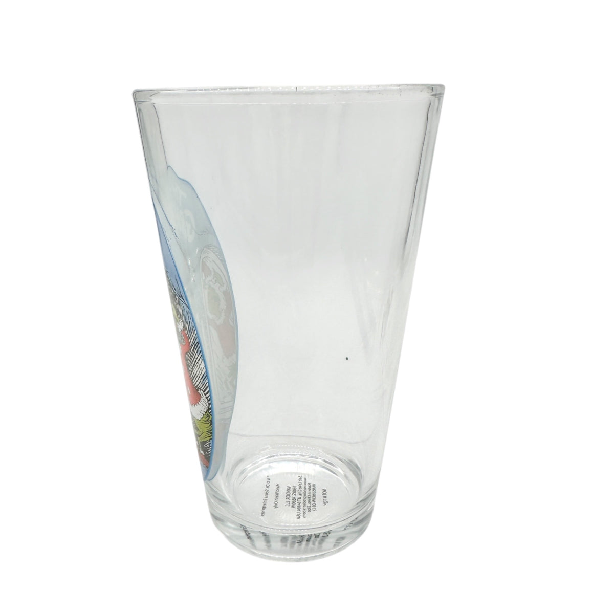The Grinch Glass Tumbler 12 Oz Dr. Seuss Design Vandor LLC Christmas Cheer