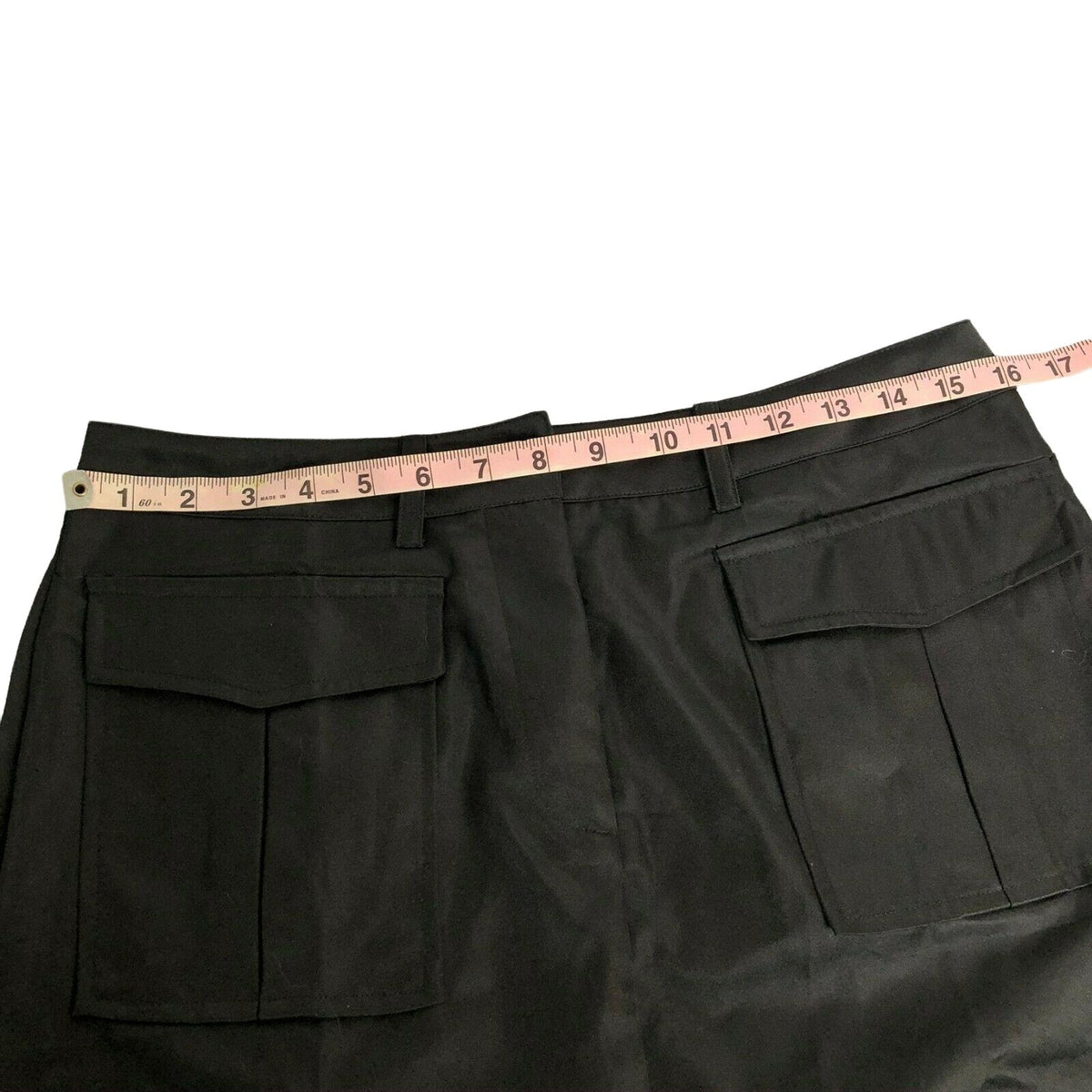 Zeagoo Short Black Skirt with Pockets Women's XL Cute Comfy NWT