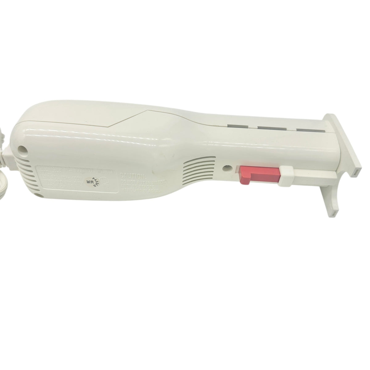 Toastmaster 6109 Electric Carving Knife Stainless Steel Serrated Blade & Manual