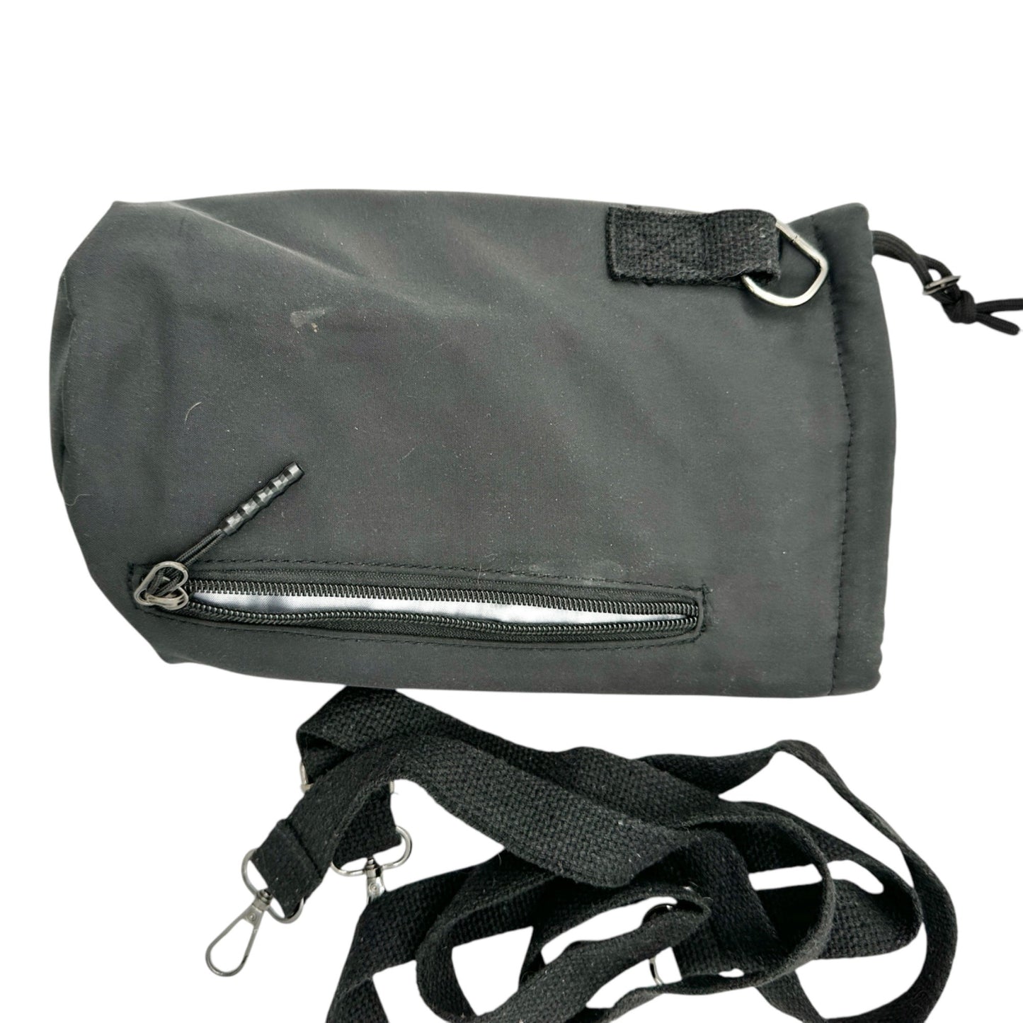 Nircho Insulated Bottle Bag Black With Adjustable Crossbody and Carry Straps