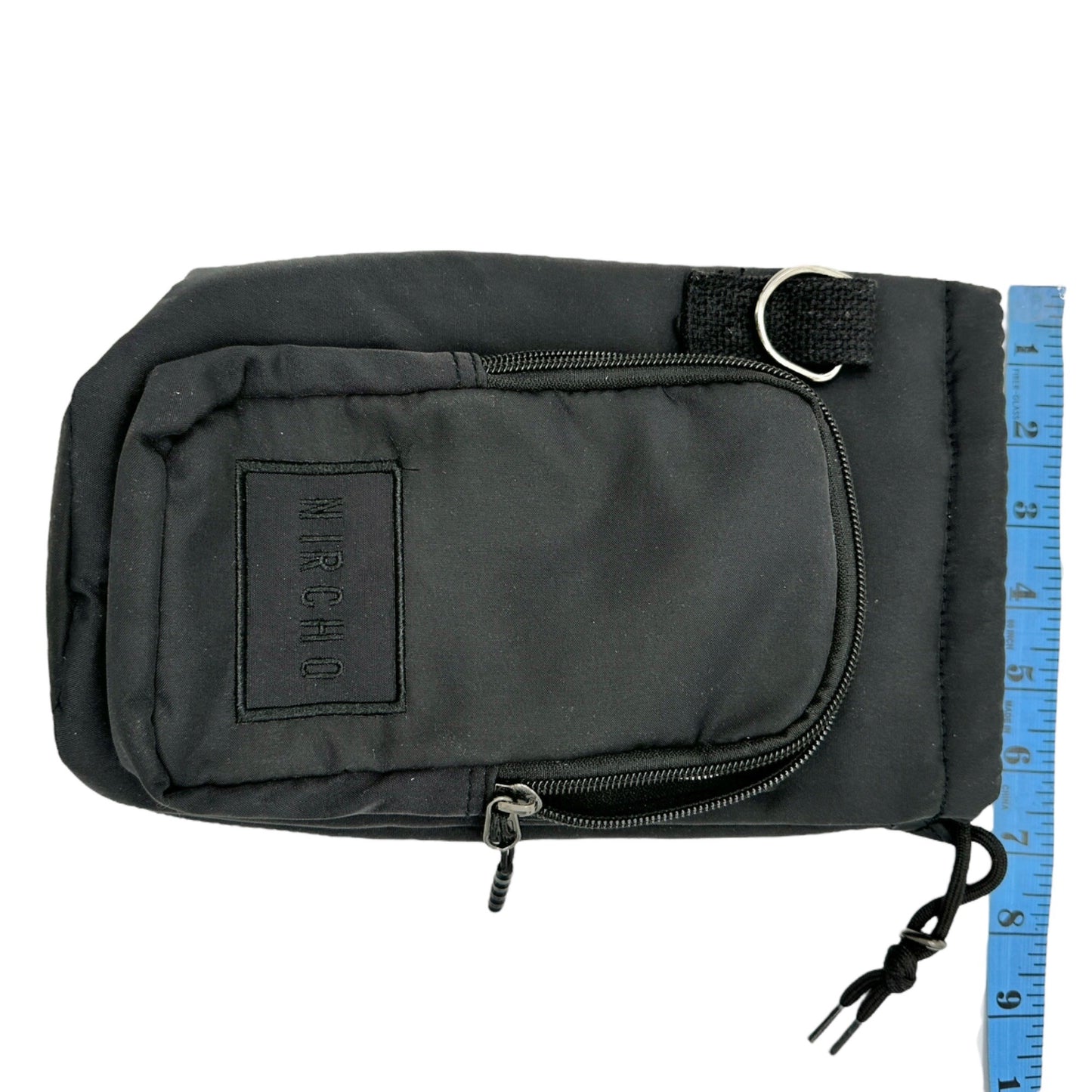 Nircho Insulated Bottle Bag Black With Adjustable Crossbody and Carry Straps