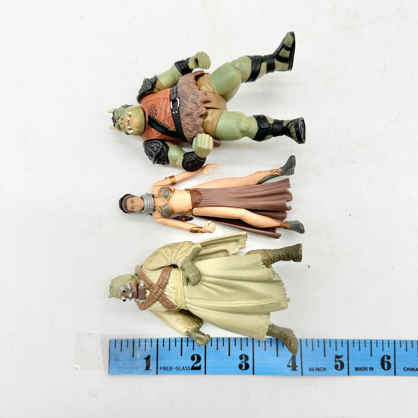 Star Wars Figures Gamorrean Guard Princess Leia as Slave Tatooine Tusken Raider