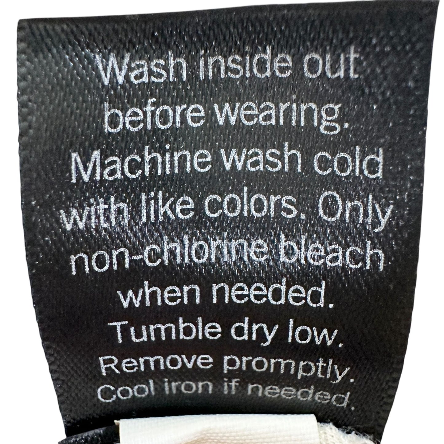 Simply Vera Vera Wang Dress Womens M White Beige Floral Print Ruffled Chiffon LS