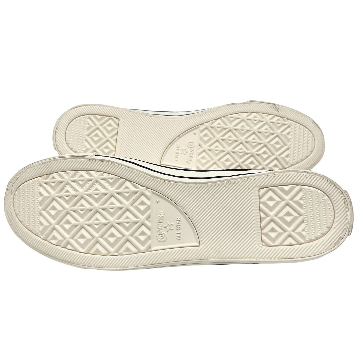 Converse All Star 9.5 Ivory Slip On Shoes Pink Fur Interior