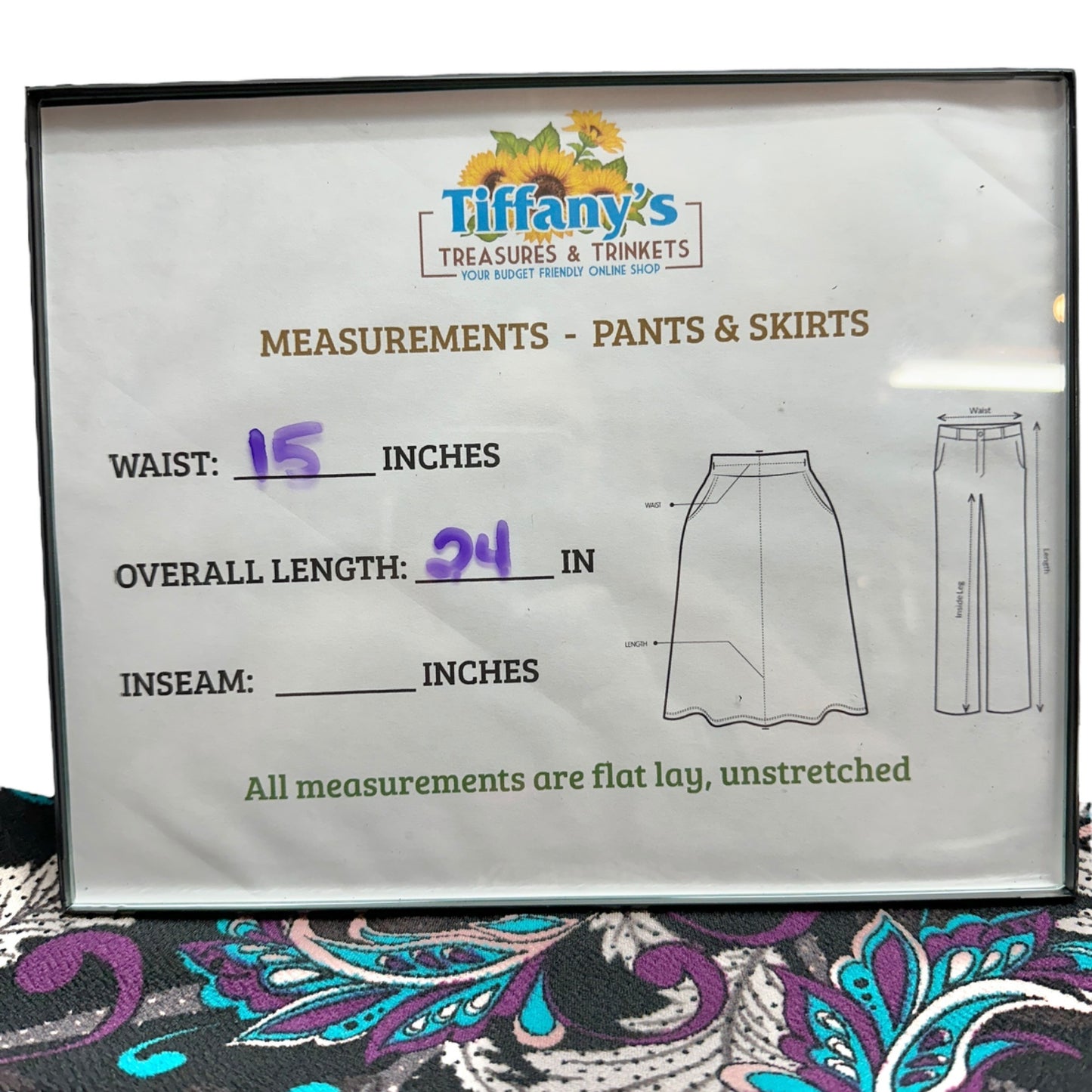 LuLaRoe Cassie Skirt Womens M Black w Purple Teal Gray Paisley NWT