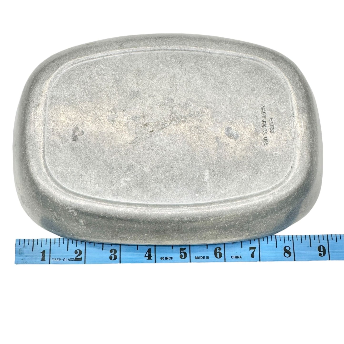 Vintage Wilton Metal Tray Bless This House Metal Serving Dish