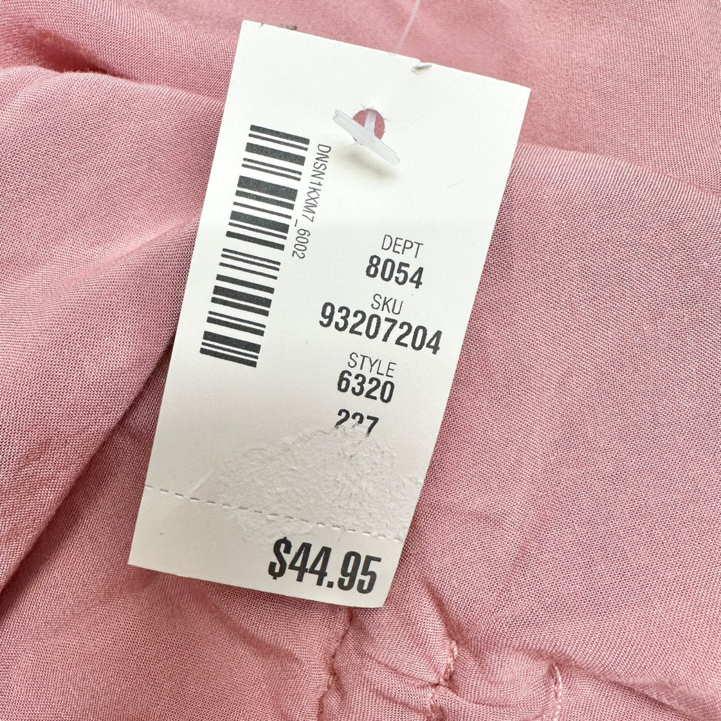 Aéropostale Womens Plaid Slip Dress S Dusty Rose and Blue Lined Rayon Polyester