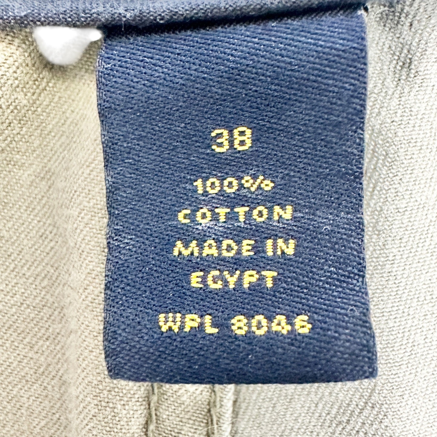 Club Room Shorts Mens Size 38 Dark Khaki Cotton Flat Front