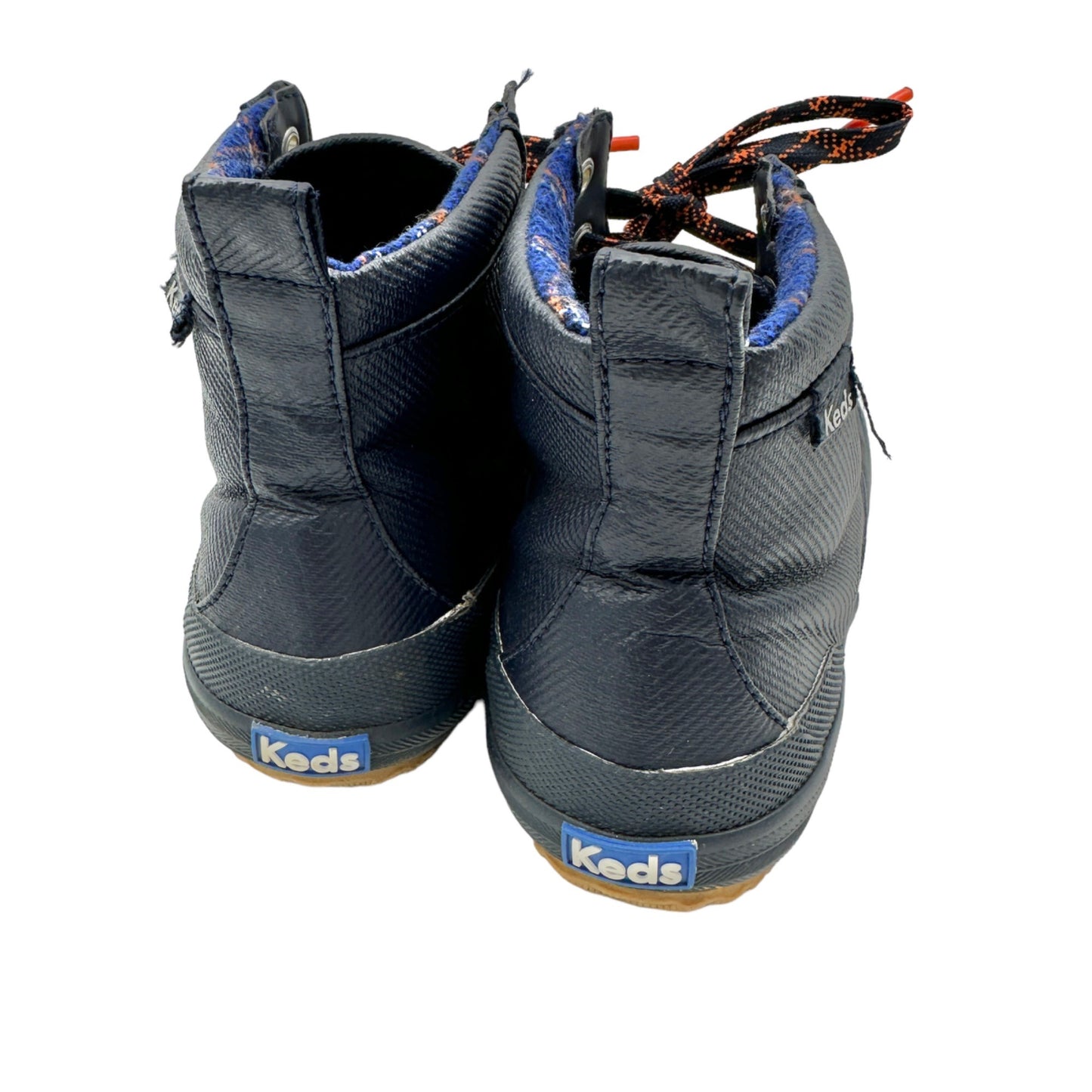 Keds Dream Foam Hi Top Sneaker Boots Womens 10M Navy Blue Lace Up