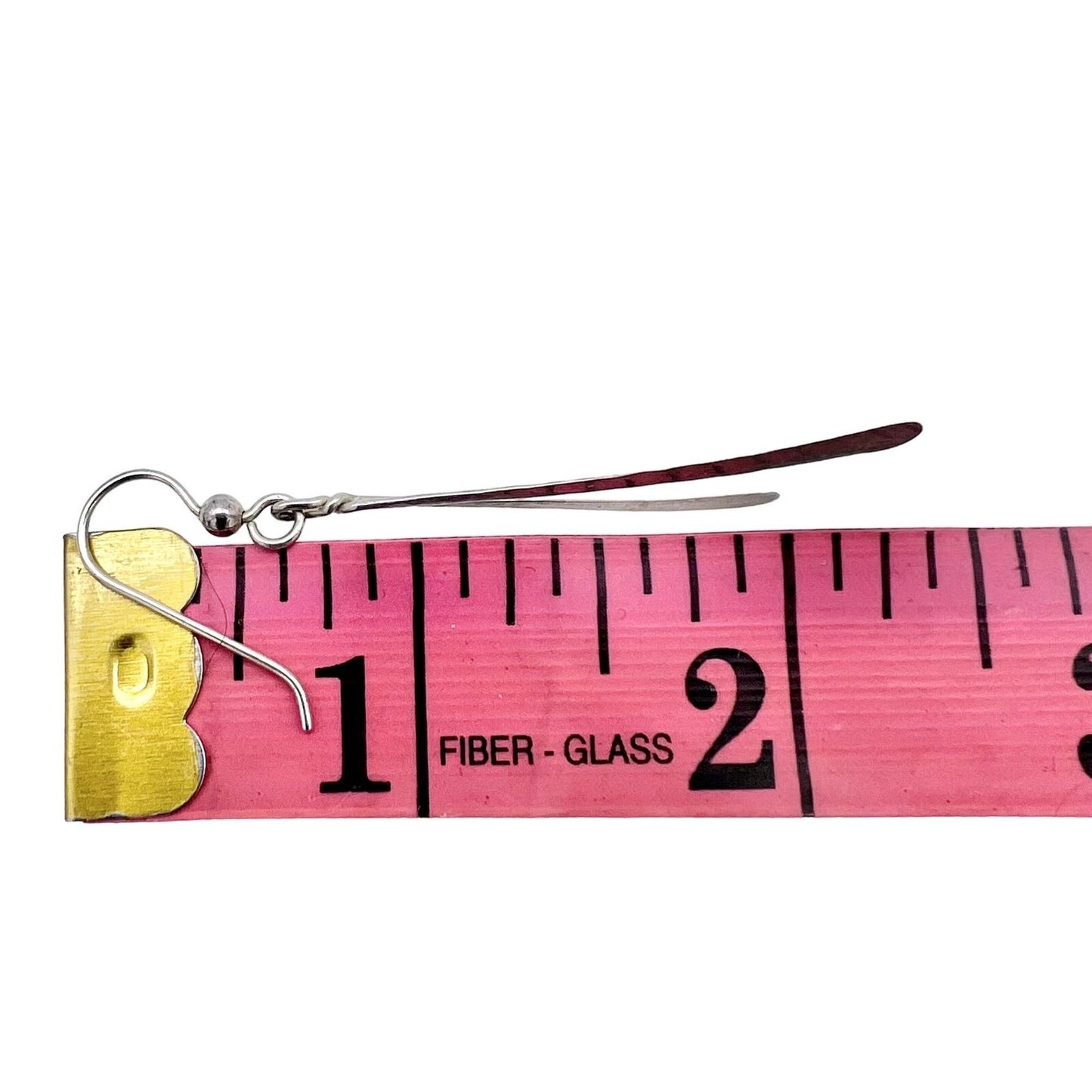 2 Sets of Pierced Earrings Silver Dangle