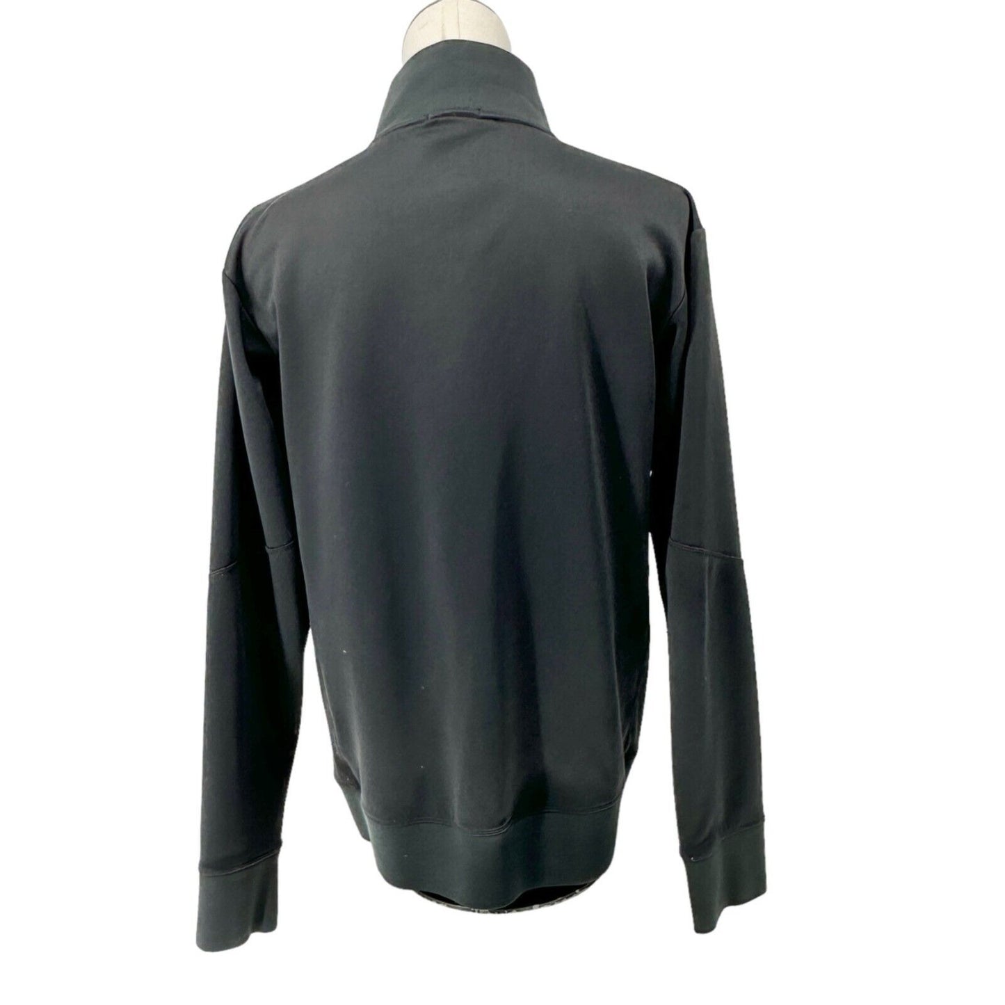 Nike Dri-Fit Jacket Small Black Red FSU Zip Closure Side Pockets