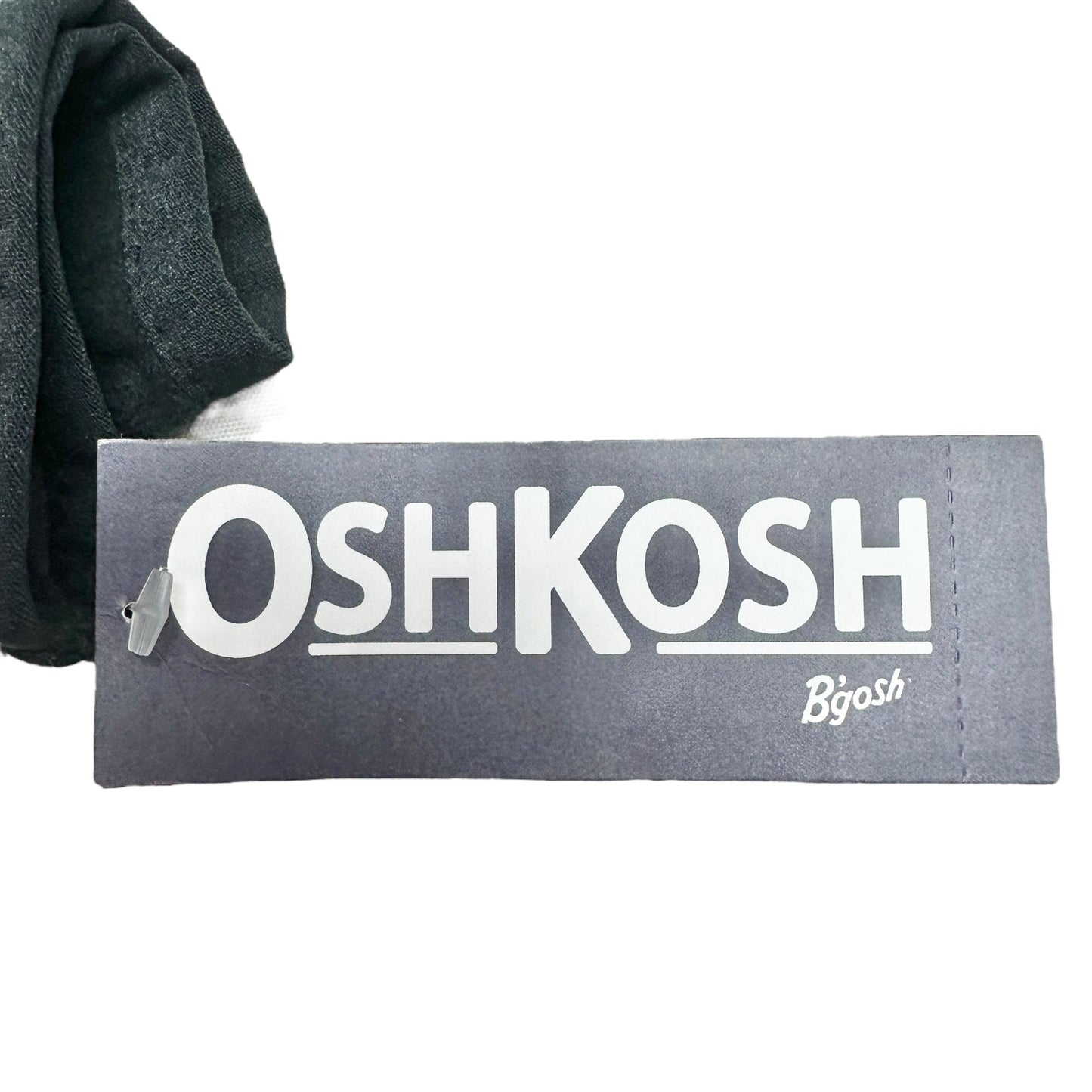 Oshkosh Bgosh Pullover Boys 10/10A Camo Half-Zip Fleece Sweatshirt Black Green