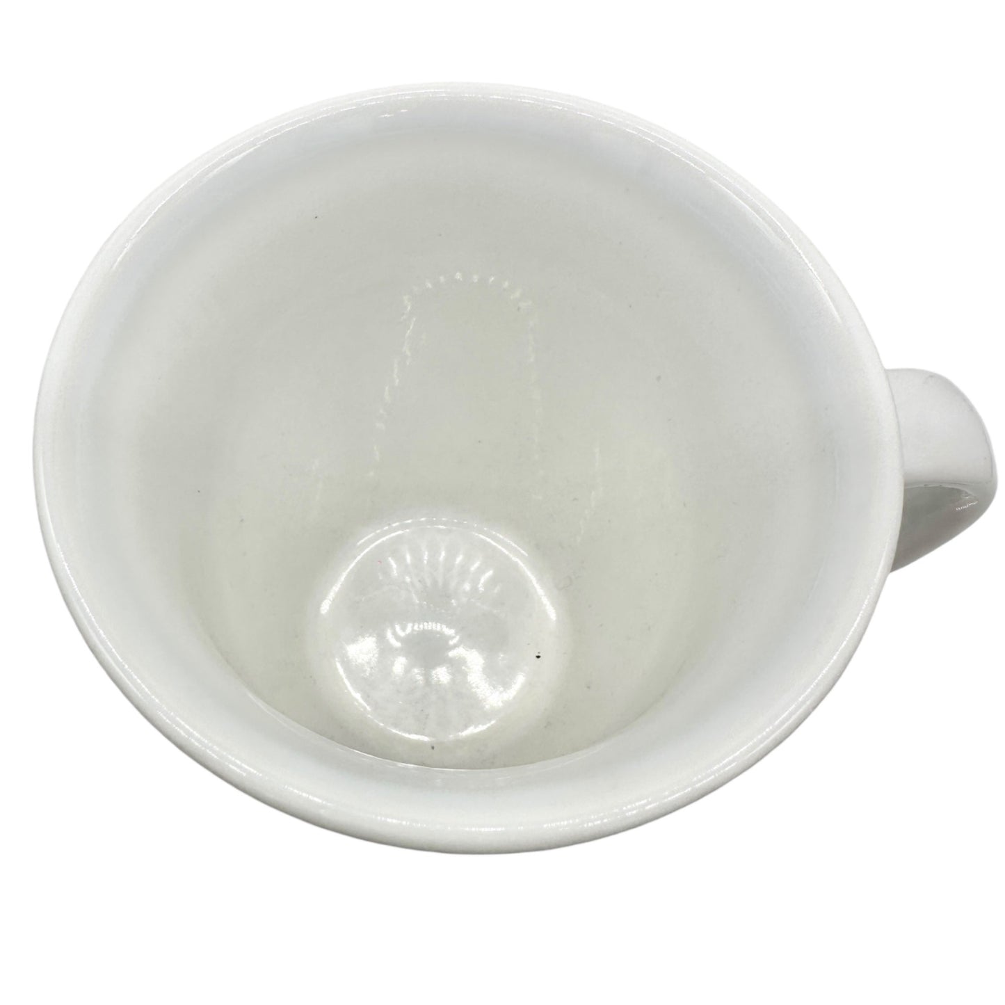 Candy Cane Holiday Martini Mug 12 Oz By Kane Home White Red Ceramic Festive