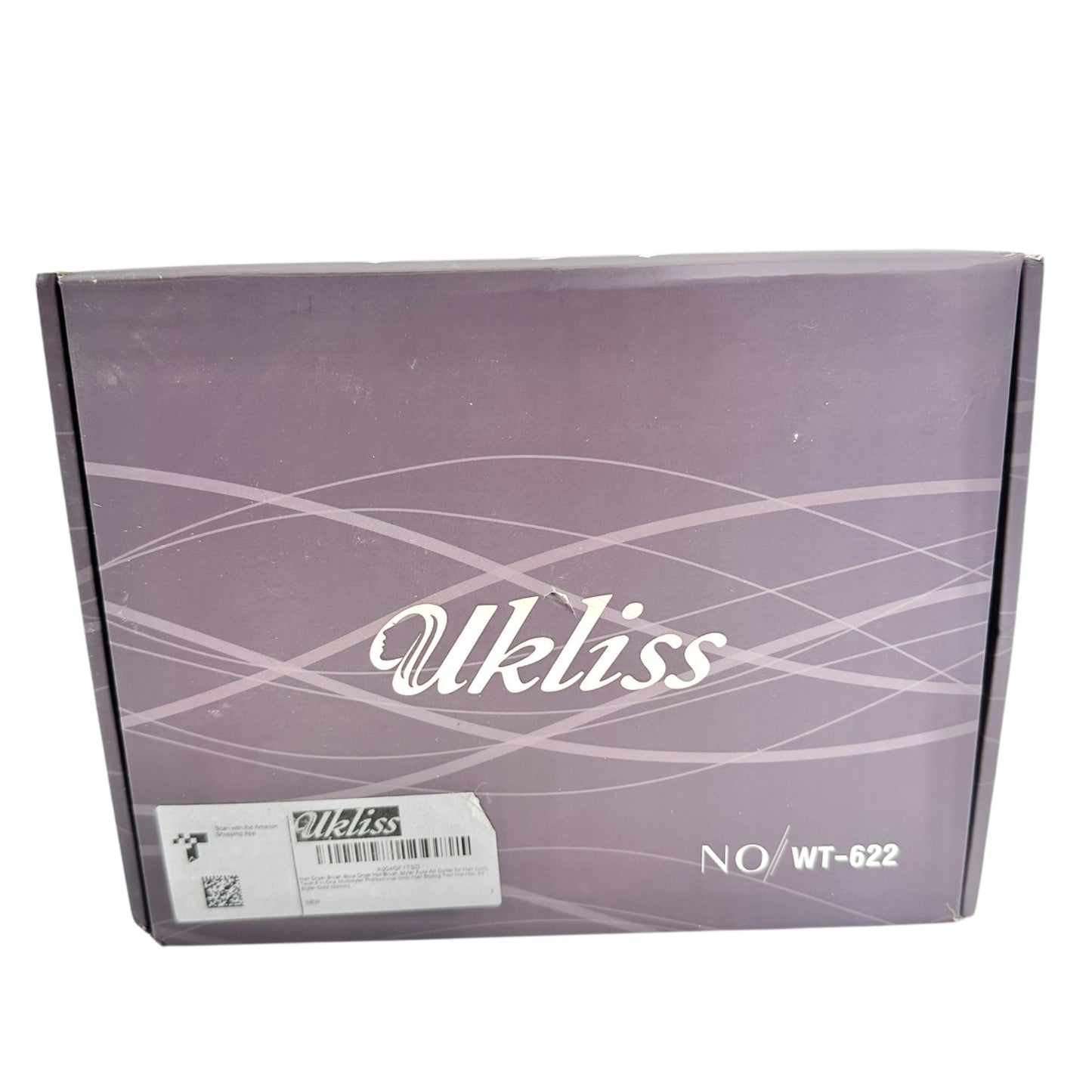 6-In-1 Ukliss Hair Dryer Styling Tools Negative Ion Tech Interchangeable Heads