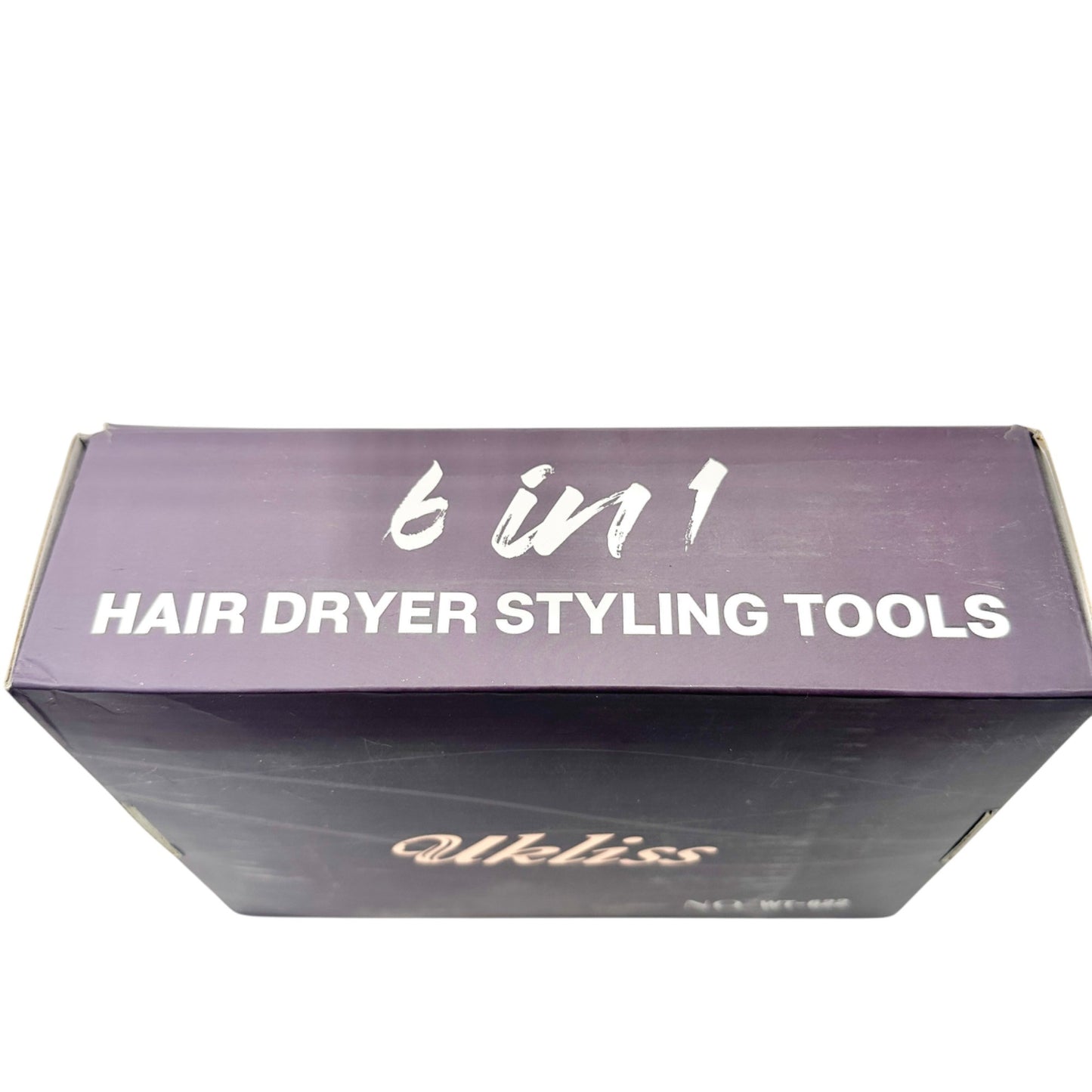 6-In-1 Ukliss Hair Dryer Styling Tools Negative Ion Tech Interchangeable Heads