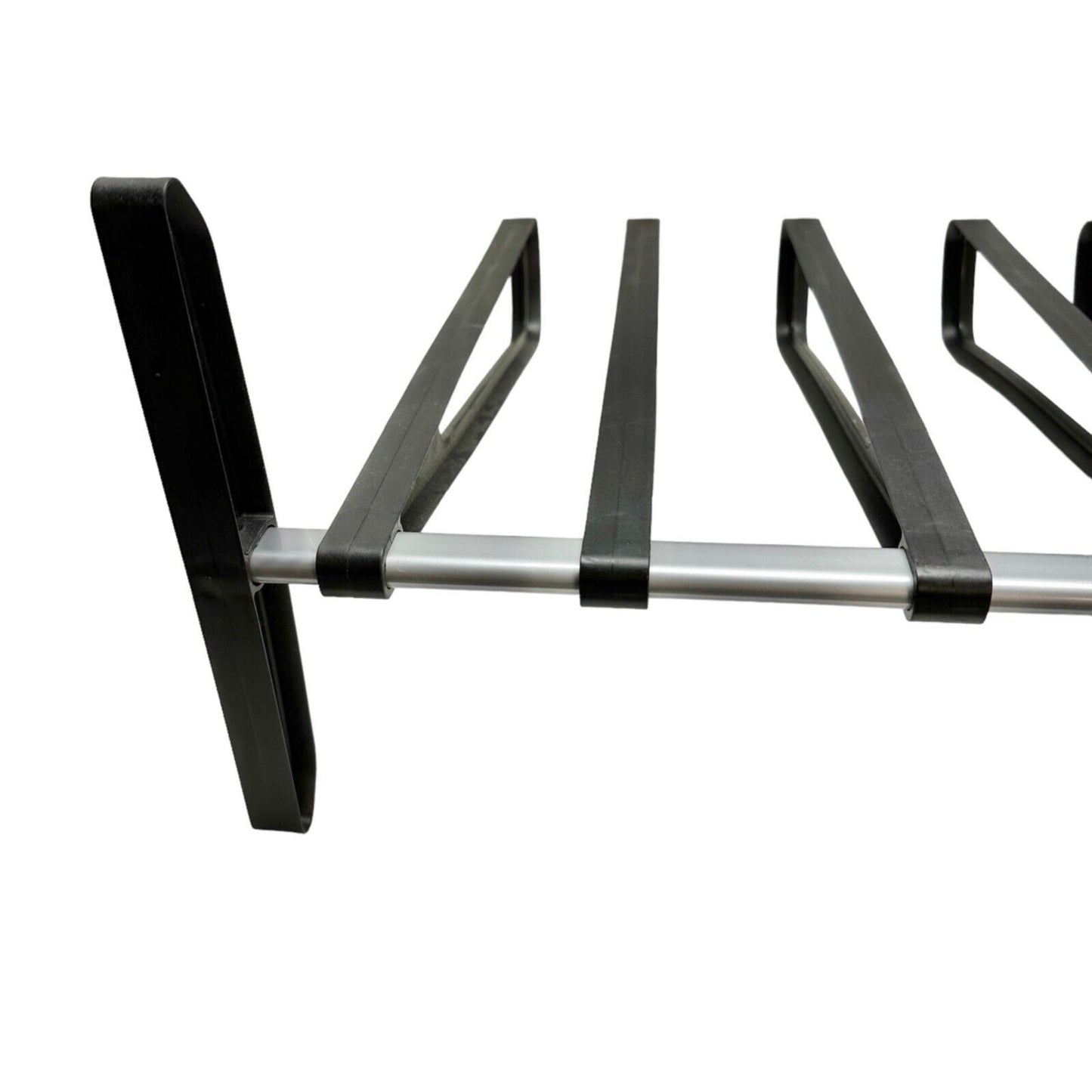 Boot Rack Holds 3 Pair Adjustable Heavy Duty Frame Black Chrome