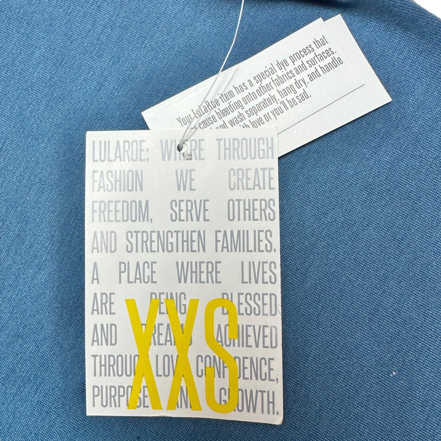 LuLaRoe Retired Julia Dress XXS Blue with Red Raglan SS Form Fitting NWT