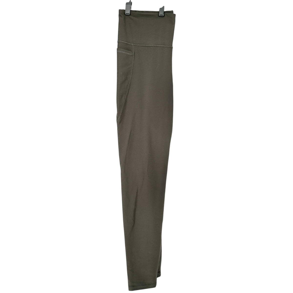 Old Navy Active Powersoft High-Rise Capris Pocket Leggings XL Tall Olive Green
