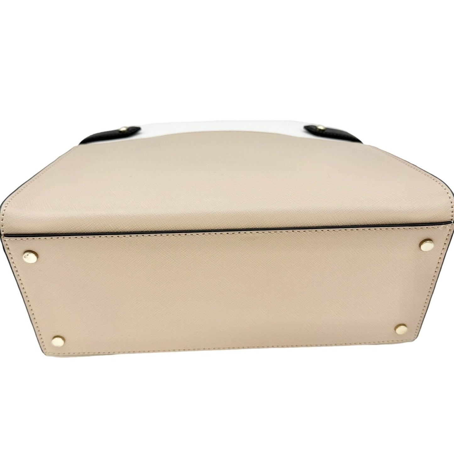 Kate Spade Handbag with Crossbody Strap Muted Pink White Black NEW