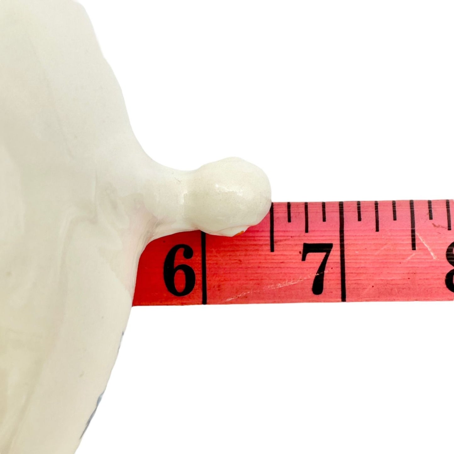 Homer Laughlin Eggshell Nautilus Sugar Bowl 6.5 inch Cream Flowers No Lid